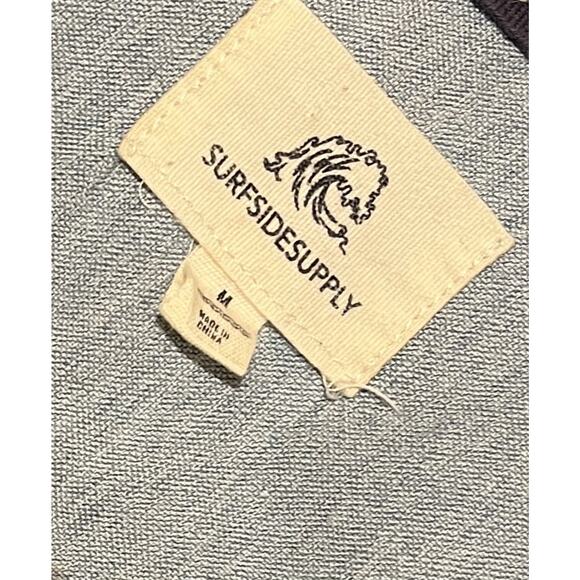 Men’s Surfside Supply Chambray Button-Down Shirt Medium - Picture 6 of 7